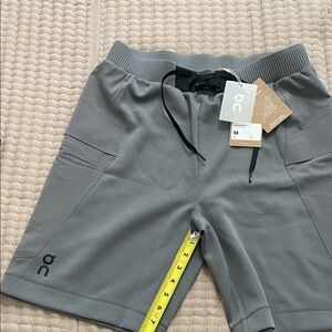 On Running Men's Athletic Gray Shorts